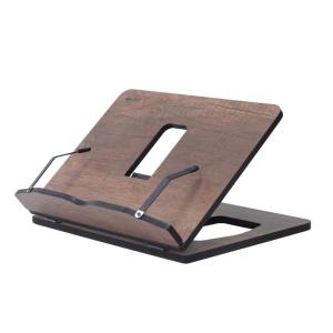Personalized Adjustable Wooden Book Stand & Cookbook Recipe Holder Custom