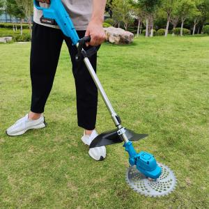 Electric Cordless Portable Grass Trimmer Lithium Battery Brush Cutter Mowing