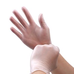 China Clear Transparent Protective L 5.5g Disposable PVC Gloves on sale