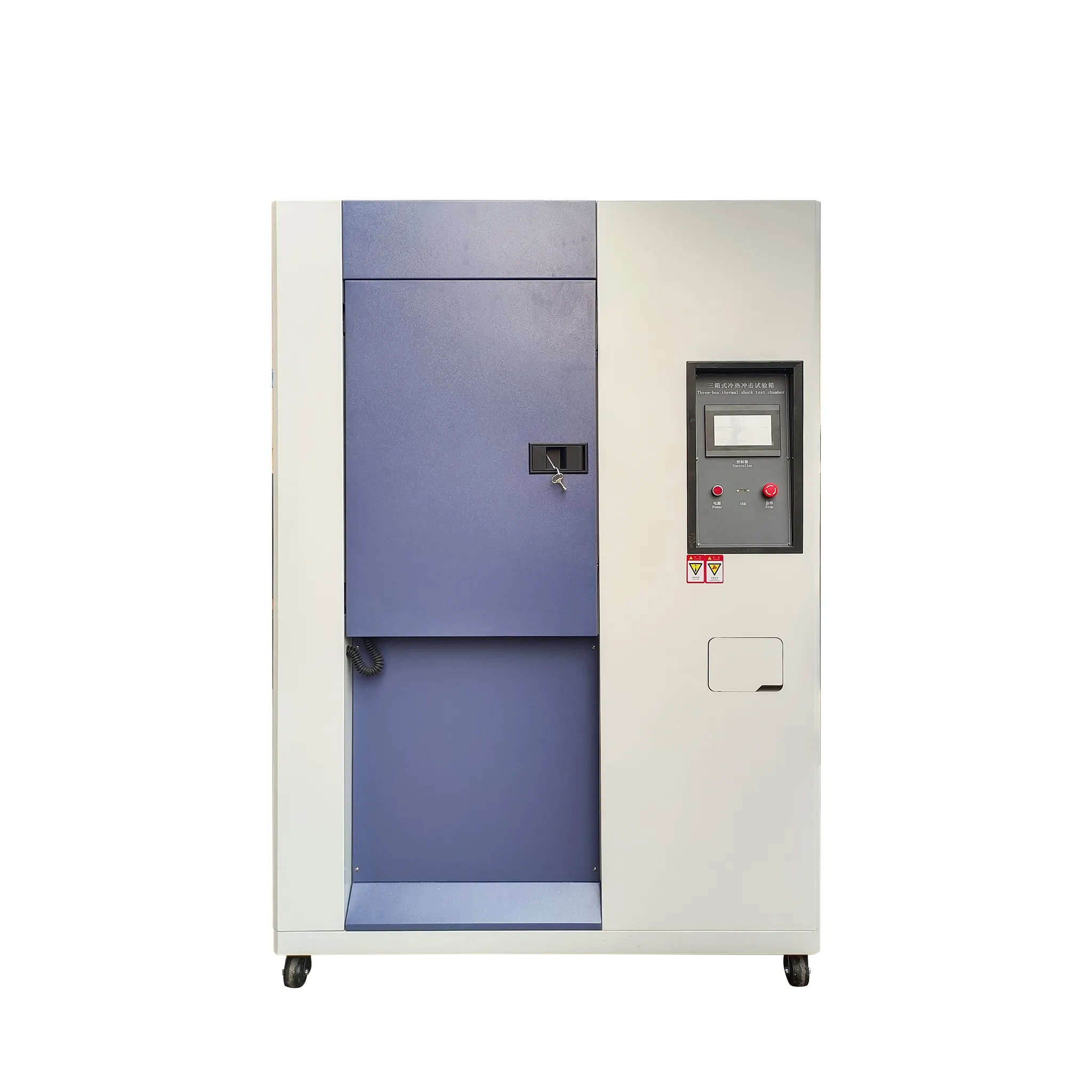 Robust Design Thermal Shock Test Chamber For Hot And Cold Impact Evaluations Testing