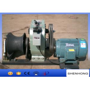 220V / 380V 5 Ton Electric Engine Powered Cable Capstan Winch For Pulling