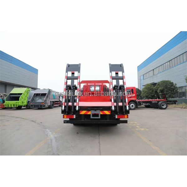 Factory Cheap Price 4x2 Wrecker Bed Truck 20ft Container Carry Flatbed Truck