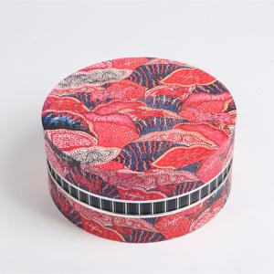 Personalized Fancy Folding Packaging Boxes Recycled Cardboard Round Gift Box