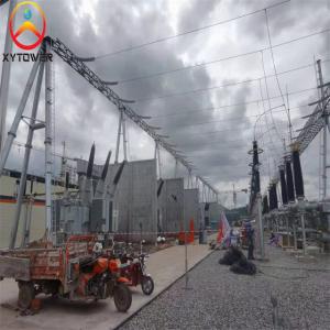 Hot Dip Galvanized Q235B Q355B Electric Substation Steel Structure for Power