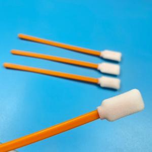 Cheap Professional Foam Cleaning Swabs With Polypropylene Handle for sale