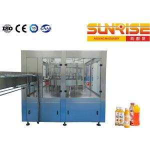 Full Automatic Hot Filling Line , Lemonade Juice Sealing Machine