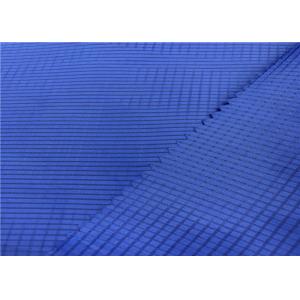 100% Polyester Anti Static Lining Fabric Lattice Pattern With High Color