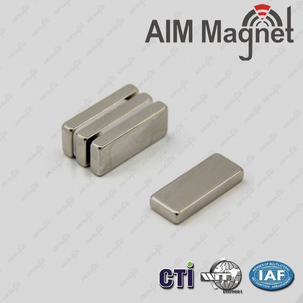 Quality Sintered ndfeb /Neodymium/Neo magnet block 15x3x1mm thin magnet wholesale