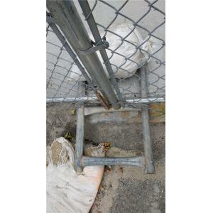chain link temporary construction fence panels 6FT X 10F Mesh 2 3/8 " x 2 3/8" (