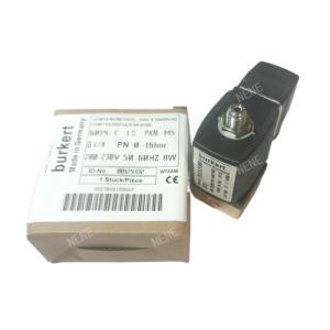 Cheap G1/4 Burkert Solenoid Valve 00125302 6013 Type Direct Acting Inch 2/2 Normally Closed 3.0 Flow Hole FKM Sealed Brass Valve Body 24VAC 8W 0~10bar for sale