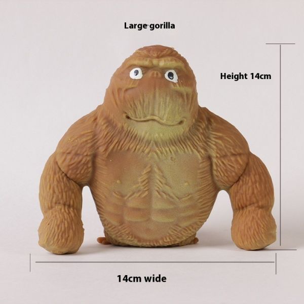 Children's Pinch Toy Gorilla Vent Pinch Slow Rebound Toy Decompression Sand
