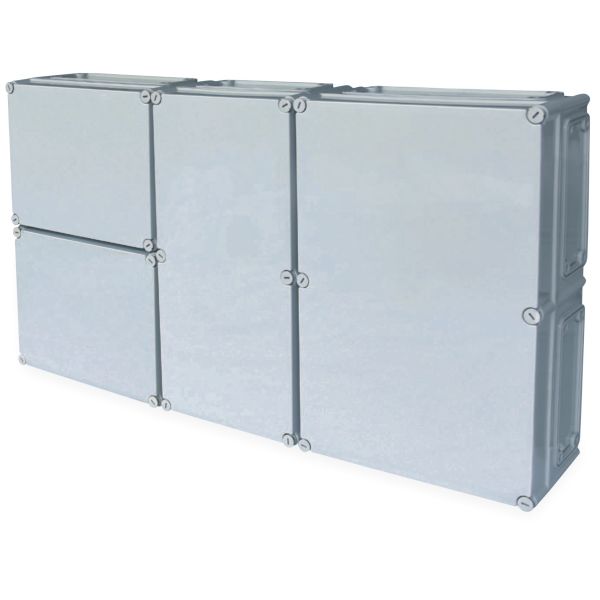 Waterproof PC Junction Box Cabinet Stitching Combination IP67