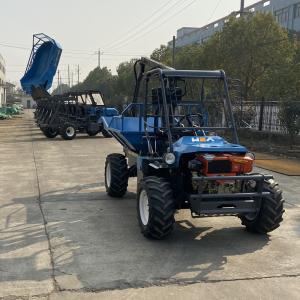 Front Axle 4WD Palm Oil Tractor Wheelbase 2150mm and Rear Axle 4WD