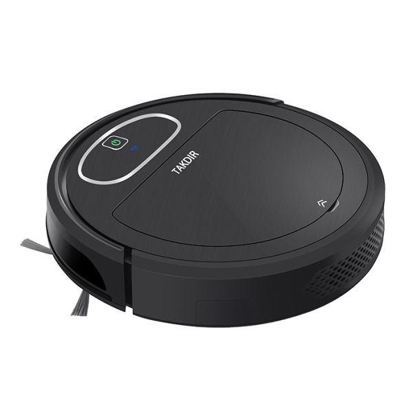 Black X620 Smart Robot Vacuum Cleaner 90-120 Working Minuteswith 2600 mAh