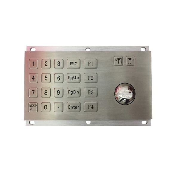 Optical Roller Mouse Wireless Number Pad , 22 Metal Keys / Enclosure Pc Gaming