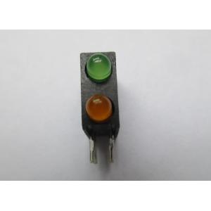 Cheap 3mm Right Angle Indicator LED with Wide Viewing Angle and Black Casing for sale