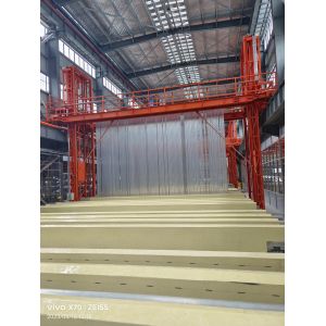 Online Polishing System Vertical Anodizing Production Line for Aluminum Profiles