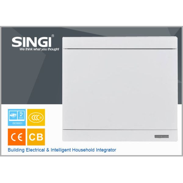 2016 hot selling ABS material electrical distribution box 8 ways high quality