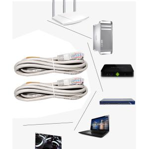 100 Ft Molded Cat5e Ethernet Lan Cable RJ45 Connectors