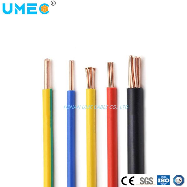 Quality Insulated Copper Conductor PVC Flexible Electrical Wire and Cable for Building H07V-U wholesale
