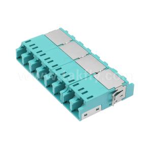 High Density LC Fiber Optic Adapter 6/8/12 Ways APC UPC Single/Multi Mode