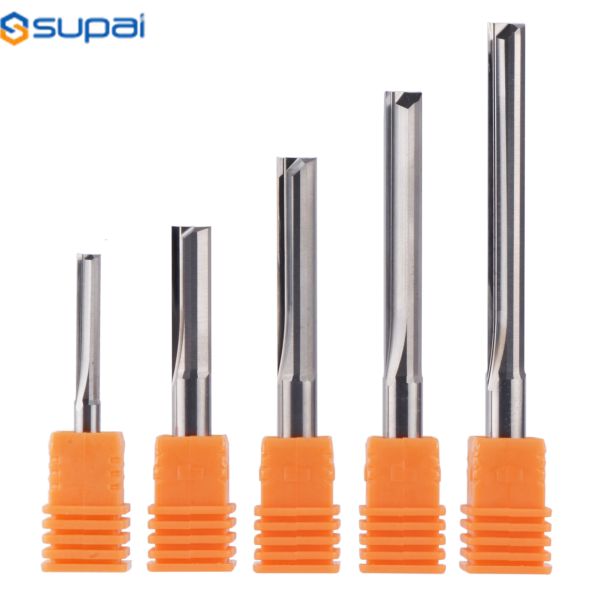 3.175mm 4mm 6mm 8mm Shank 2 Flute Tungsten Carbide End Mill CNC Router Bit