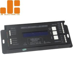 China 4 Channel PWM Output LED DMX512 Decoder LED Driver for RGBW Strip Lighting on sale