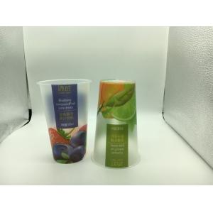 China 24oz Printed Plastic Cups For Beverage Juice Coffe Shop , Personalized Disposable Cups on sale