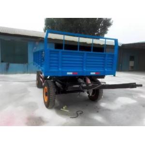 3-15Tons 4 Wheels Agricultural Tipping Trailer Tractor Mounted Trailer Left And