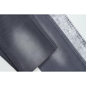 Cheap Dark Grey Color Stretch Slub Denim Fabric For Jeans for sale