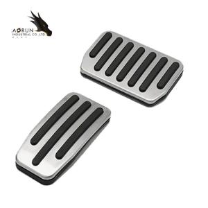 AT MT Car Gas Brake Rest Pedal For VW Polo 6N 9N 6R Jetta MK4 For Skoda Fabia