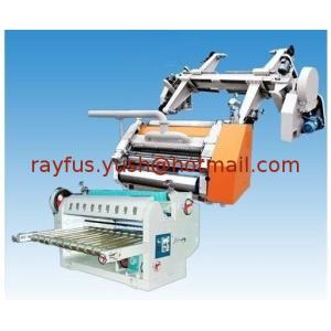 Cheap Electrical Shaftless Mill Roll Stand, Two Kraft Paper Reel, with Paper Car and Track Rail, for sale