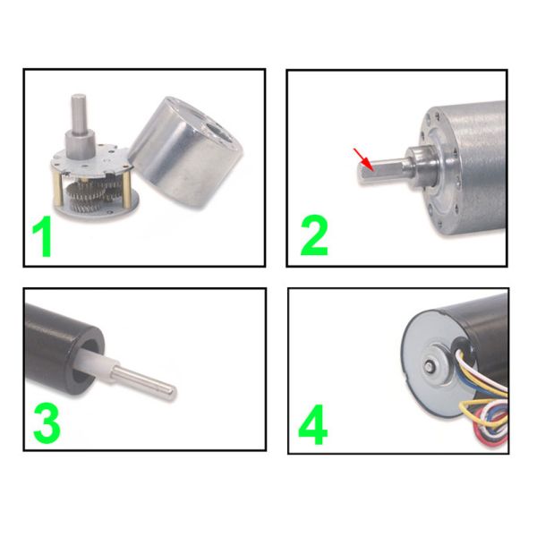 BLDC Brushless Electric DC Gear Motor JGB37 3650 For Smart Home