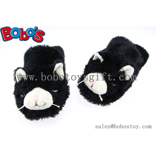 Quality Lavender and Flaxseeds Microwave Heated Plush Cat Indoor Home Slipper wholesale