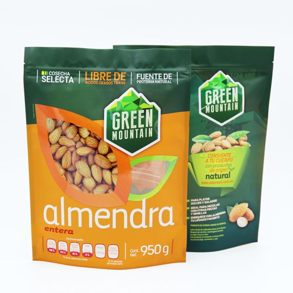 Quality Customizable And Brc Certified Plastic Composite Stand-Up Packaging Bags For Nuts Manufacturer wholesale