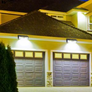 LED Solar Motion Sensor Lights 182 Leds 2500Lm IP65 Waterproof for Patio Garden