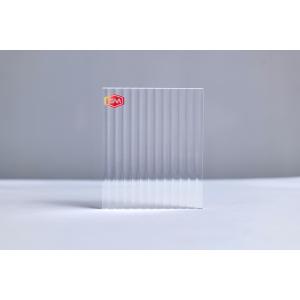 Cheap Scratch Resistant transparent Textured Acrylic Sheet with High Light Transmittance for sale