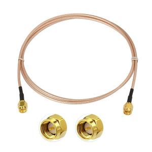 RG316 Coaxial RF SMA to SMA Connector Assembly Antenna Extender Jumper Extension