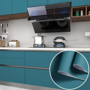 Water-proof and PVC Material for Home Decoration Solid Color Backsplash