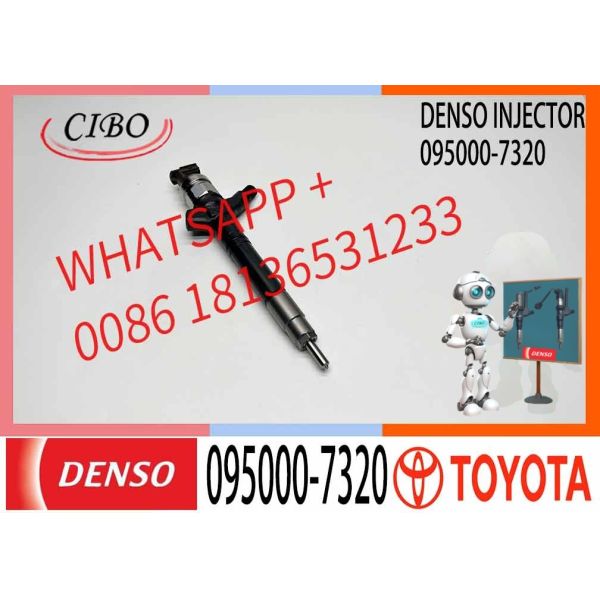 High Performance Fuel Injector 095000-7320 Common Rail Injector 23670-0R130 for