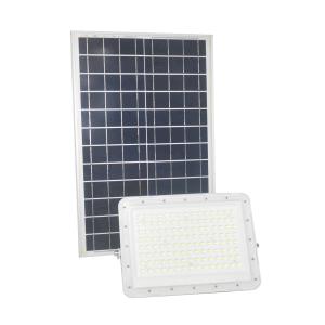 60W Aluminum material LED Solar Flood Light with remote control time control for