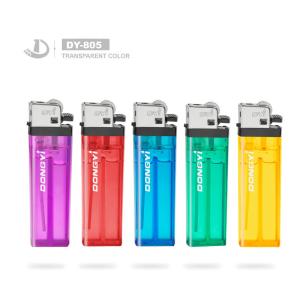 Cheap Customization Dongyi Popular Plastic Flint Wheel Gas Cigarette Lighter with 80mm Length for sale