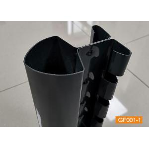 Peach Post 3D Curved Steel Edge V Mesh Security Fencing