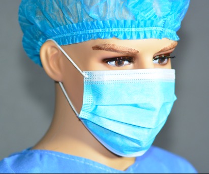 No Stimulus Disposable Face Mask , Soft Elastic Disposable Earloop Face Mask