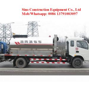 J9BDE SCEC Road Construction Machines 5000L Asphalt Distributor Truck