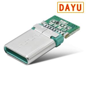 White / Black Usb 3.1 Gen 1 Connector 16 PIN Cut Style For Charging And Data