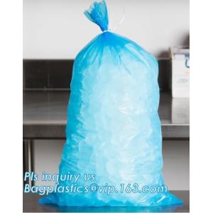 disposable plastic LDPE ice cube freezer bag with wicket, Ice Cube Plastic Bag
