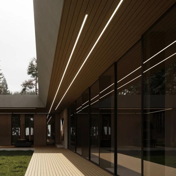 Quality Width16*High6mm Flat Mounted LED Strip Aluminium Profile with PC diffuser Cover wholesale