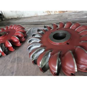 Customized Blade Stainless Steel Hydroelectric Turbine Runner For Power Station