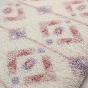 200gsm 150D 288F Stretch Velveteen Single Side Printed Geometric Pattern